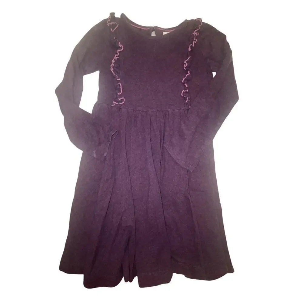 Mini Boden Girls Long Sleeve Thermal Dress Size 7-8 years